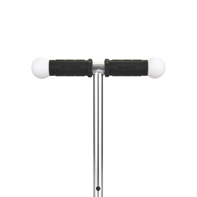 Tube de direction haut avec poignées noir et système lumineux LED (Magic Mini Micro Deluxe)