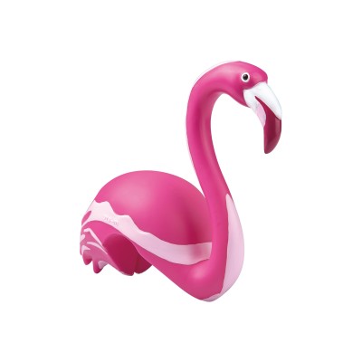 Tête de flamant rose