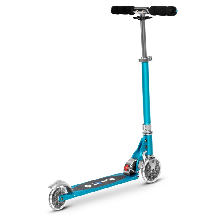 Trottinette Micro Sprite Bleu Océan Grip Rayé