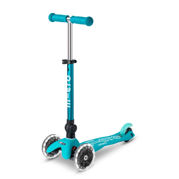 Trottinette Mini Micro Deluxe pliable Bleu Océan pliable