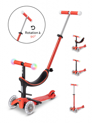 Mini Micro 3en1 Révolution Magic - Rouge