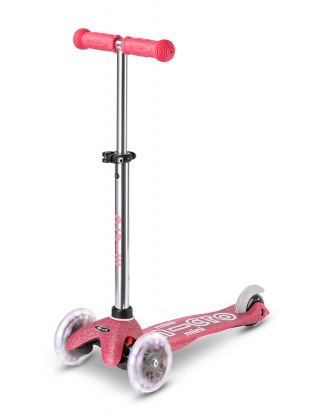 Mini Micro Deluxe Glitter LED - Rose
