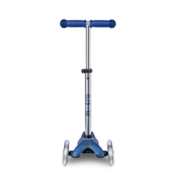 Trottinette enfant Mini Micro Deluxe Glitter Rose LED