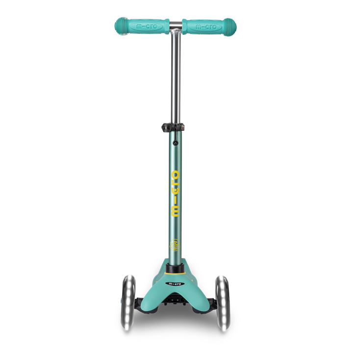 Trottinette 3 roues Mini Micro Deluxe Eco Mint LED