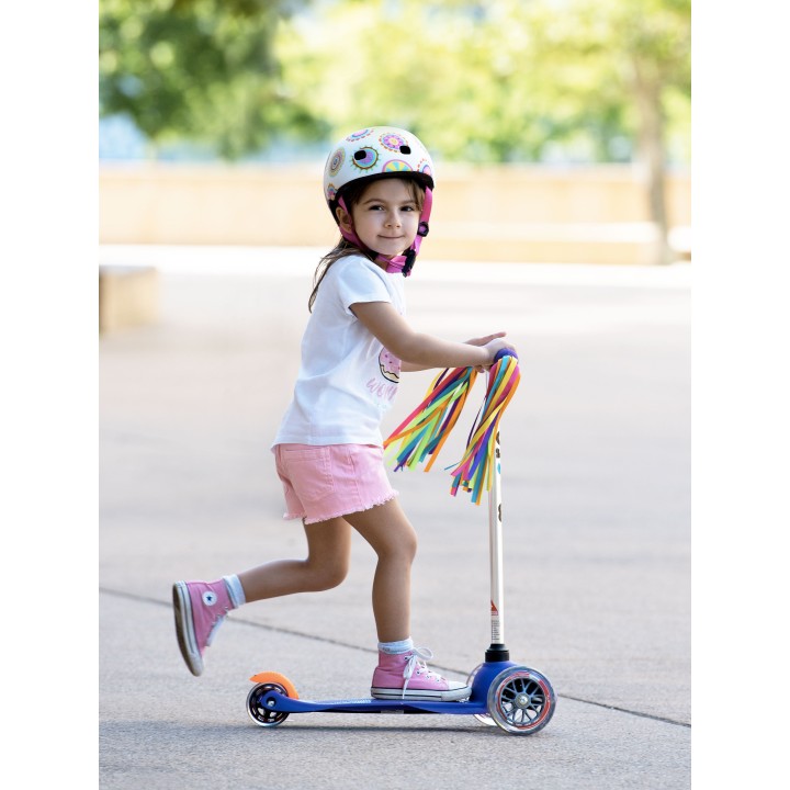Rubans multicolore pour trottinette Micro