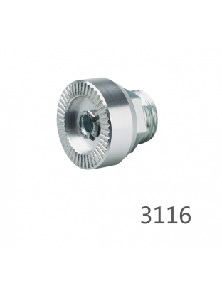 Bouton poussoir aluminium