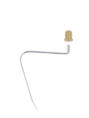 Bouton poussoir + ressort tube de direction