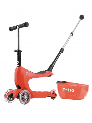 Trottinette évolutive Mini 2Go Deluxe Rouge - Presque Parfaits
