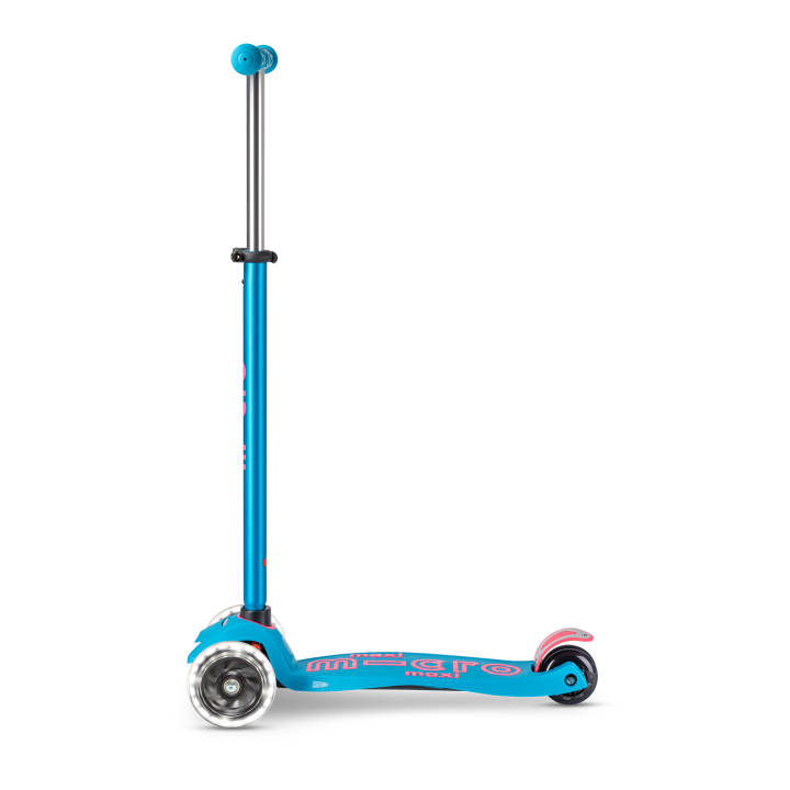 Trottinette enfant Maxi Micro Deluxe Aqua LED