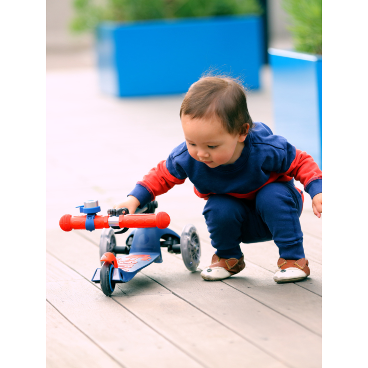 Trottinette Mini Micro Deluxe pliable Bleu Océan pliable