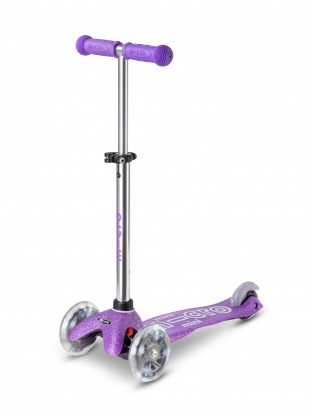 Mini Micro Deluxe Glitter LED - Violet