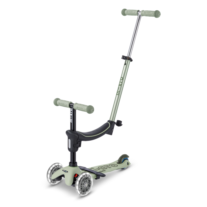 Trottinette Micro Mini2Grow 2.0 Vert Sauvage LED