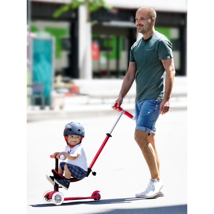Mini Micro 3en1 Révolution Rouge - Presque Parfaits