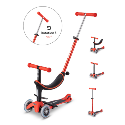 Trottinette évolutive Mini Micro 3en1 Révolution Rouge - Presque Parfaits