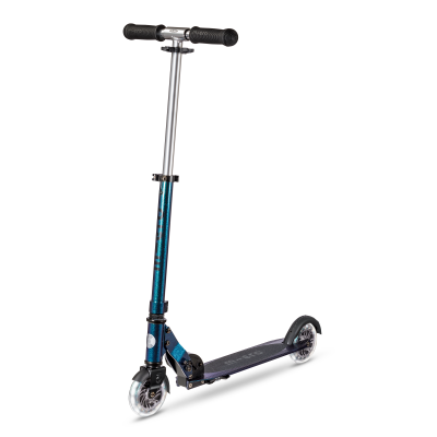 Trottinette enfant Micro Sprite Pearl Green Purple LED - Presque Parfaits