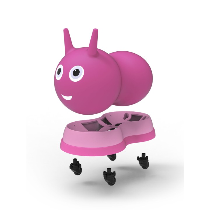 Porteur Micro Air Hopper Rose - Presque Parfaits