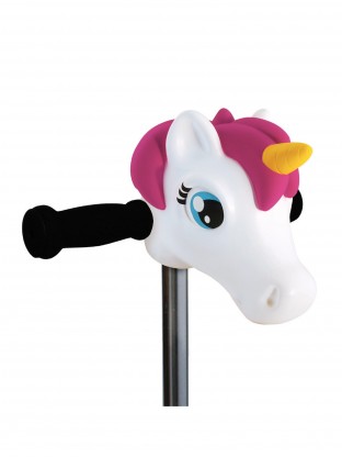 Tête de trottinette licorne