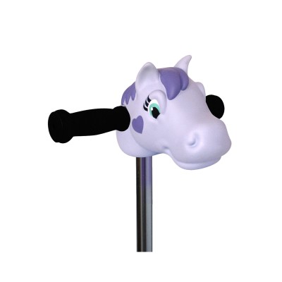 Tête de poney violet