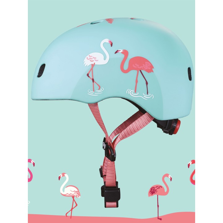 Casque flamant rose