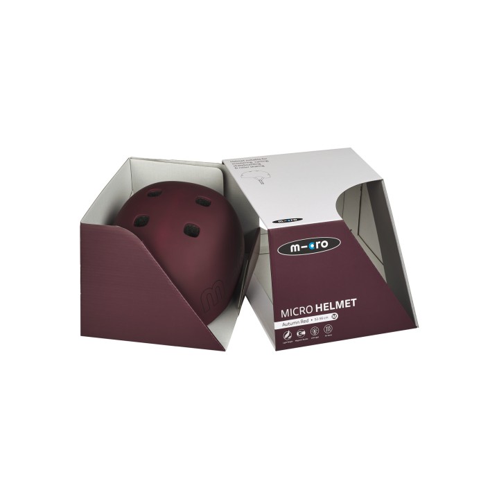 Casque Rouge Automne