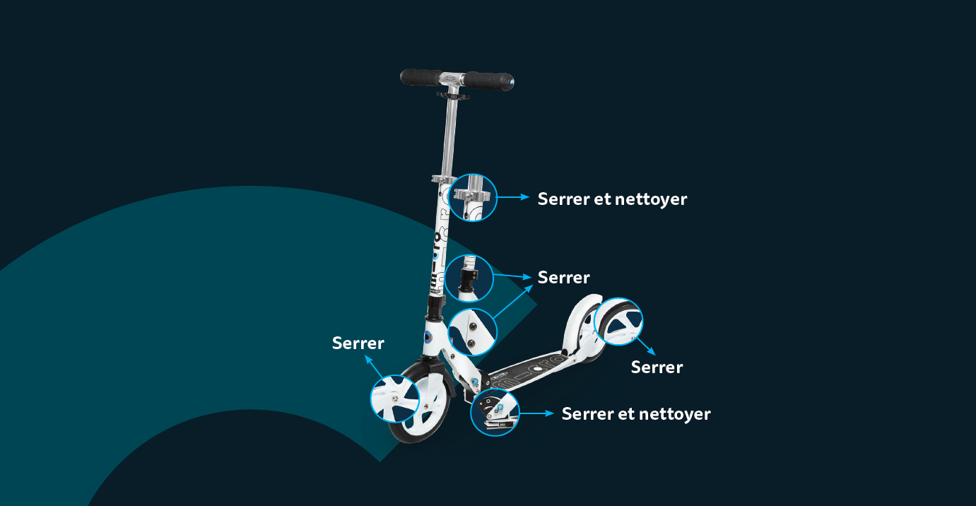 Image comment bien entretenir sa trottinette Image comment bien entretenir sa trottinette