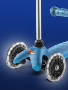 Roues lumineuses de trottinettes pour bébés et enfants