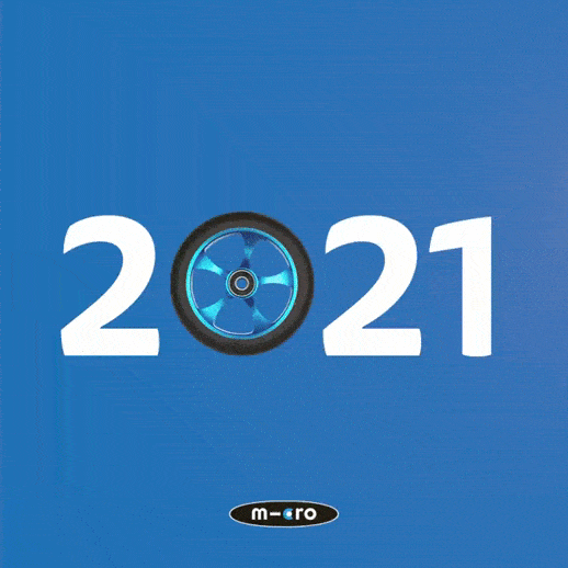 Année 2021 - Micro-Mobility GIF bonne année 2021 Micro-Mobility