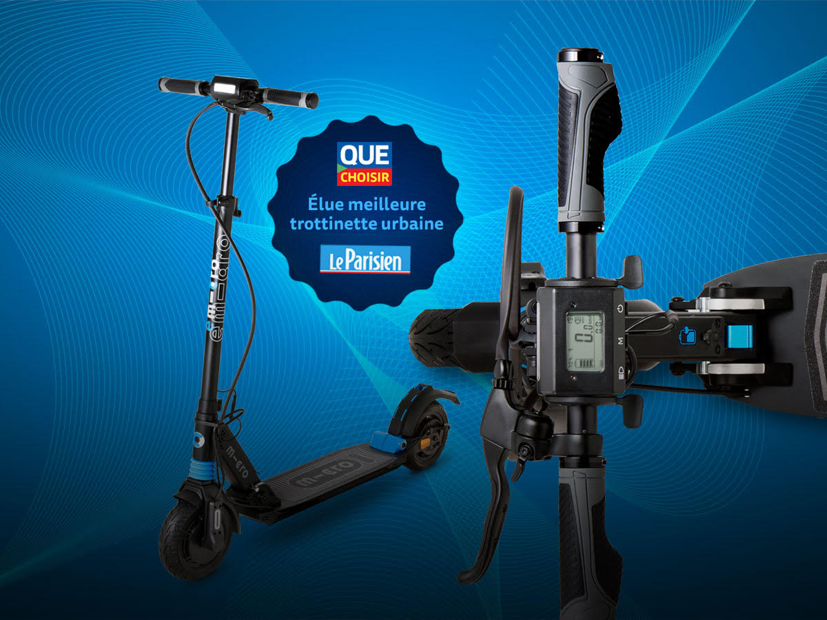 Micro Merlin - Élue meilleure trottinette électrique urbaine Micro Merlin - Meilleure trottinette urbaine