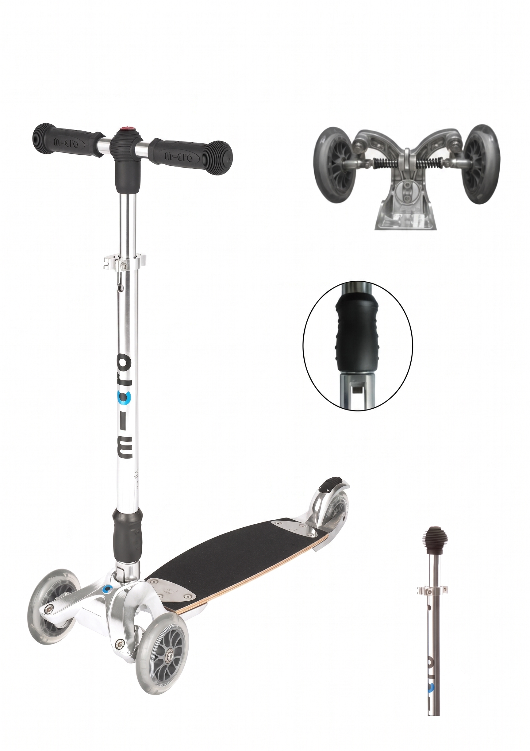 Emplacement des pièces détachées — Kickboard Original
