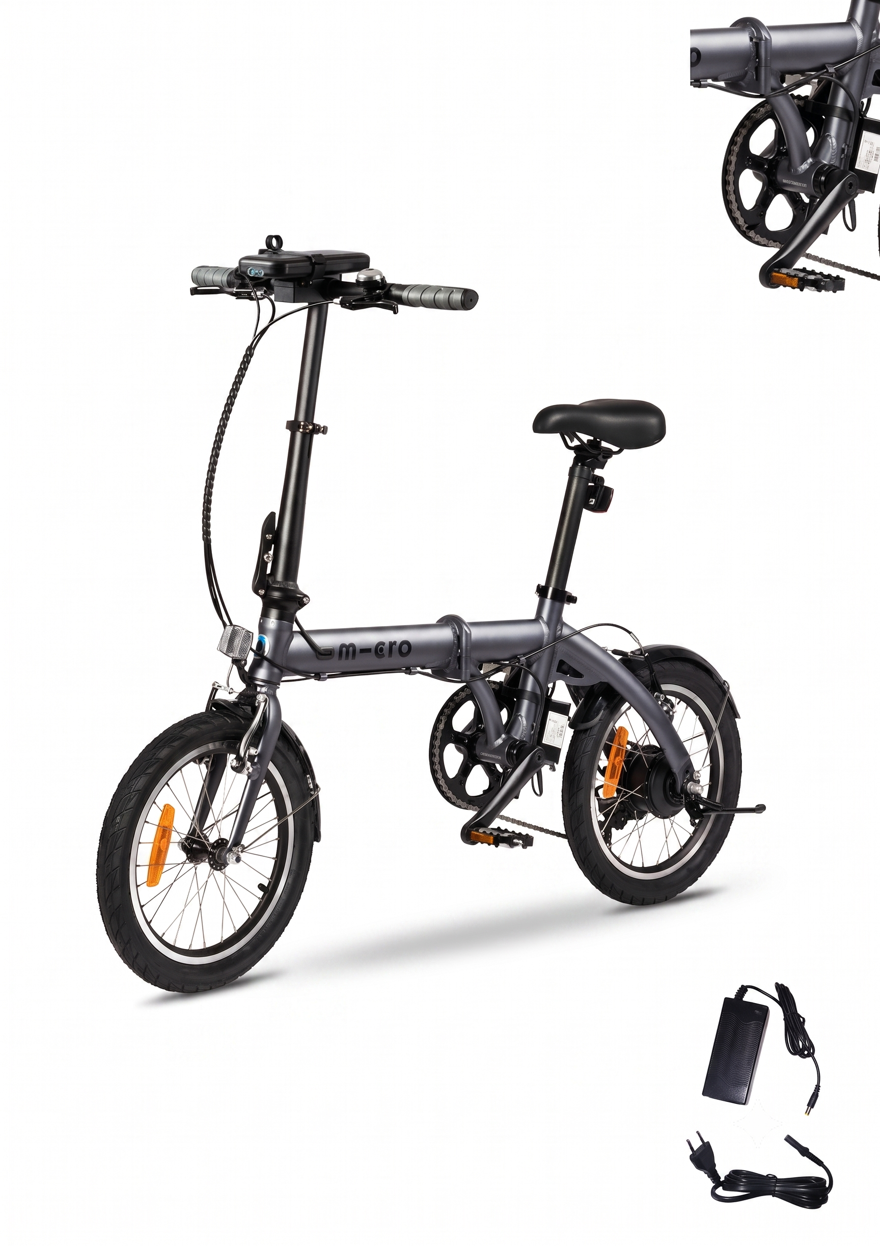 Emplacement des pièces détachées — Micro E-bike 16